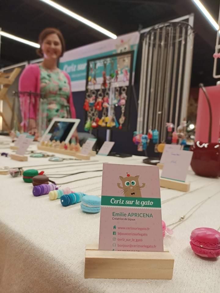 Salon Ceriz sur le gato création bijoux fantaisie 77